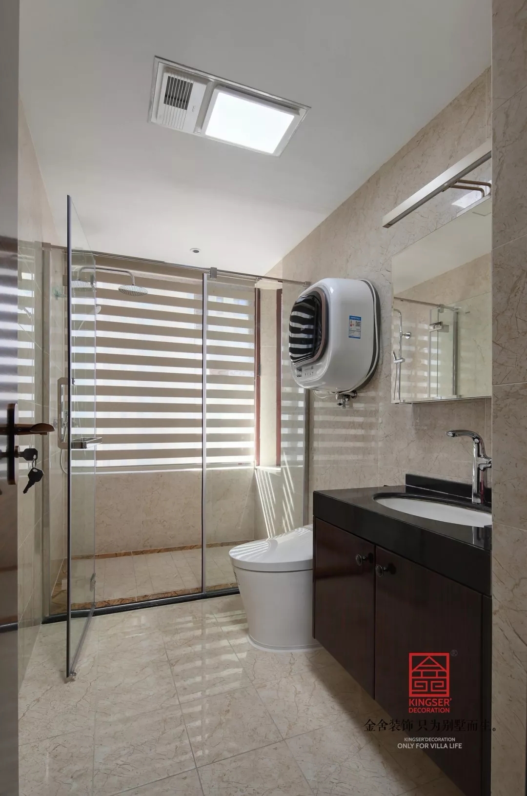 天山九峯165平米港式風(fēng)格裝修實景圖