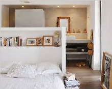 臥室床頭隔斷設計，美觀且實用