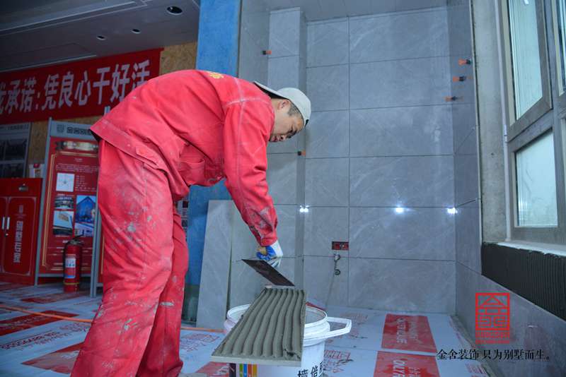 東南智匯城190平米裝修施工現場