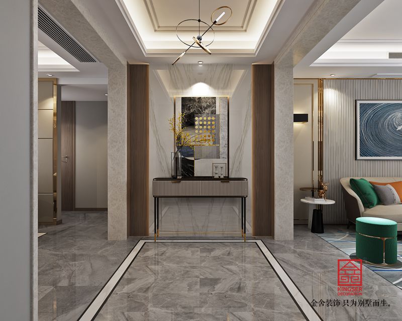 榮盛華府178平米裝修-現代簡約-玄關