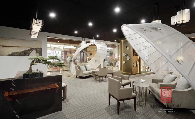 御河上院二期樓盤銷售展示區裝修-角度2