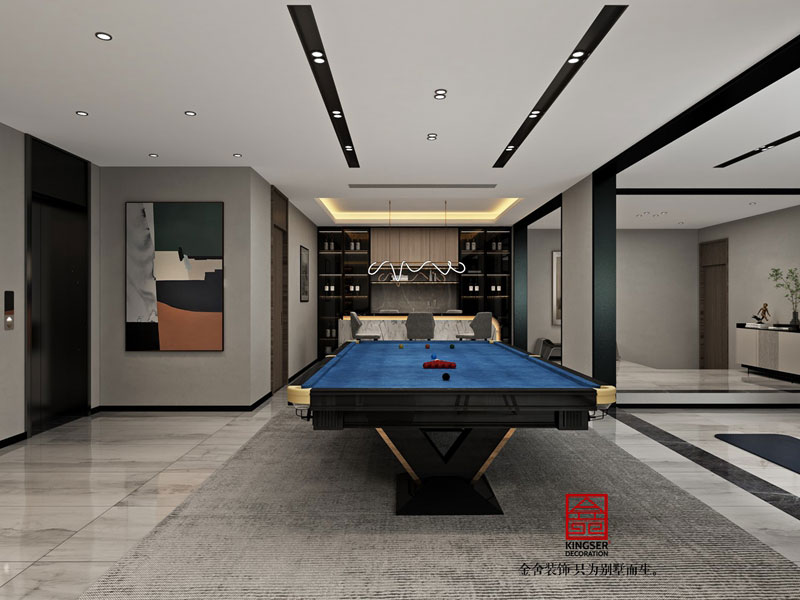 開(kāi)元府398平米設(shè)計(jì)效果圖-娛樂(lè)室