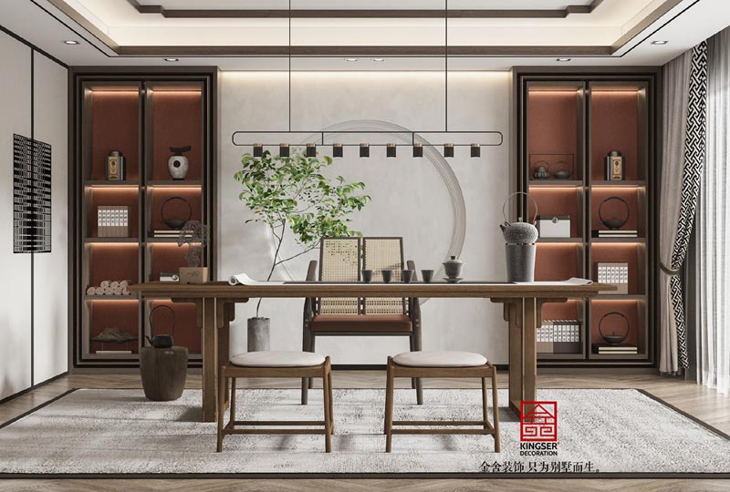 開(kāi)元府281平米研發(fā)效果圖-茶室