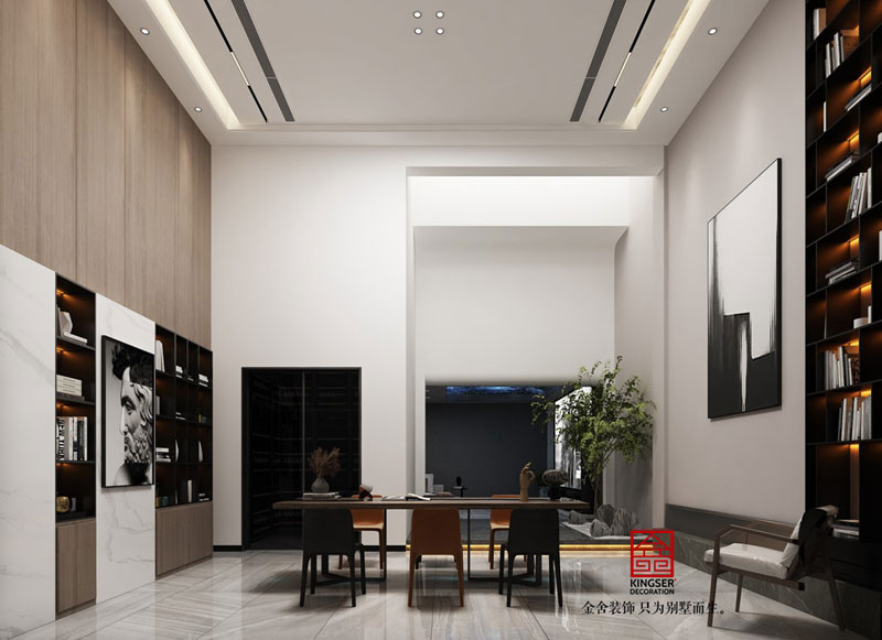 中央云著304平現代風格裝修效果圖