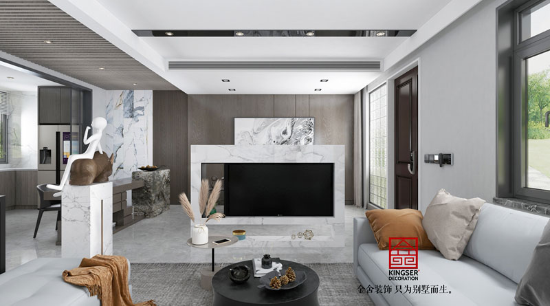 中央云著264平現代風格研發效果圖