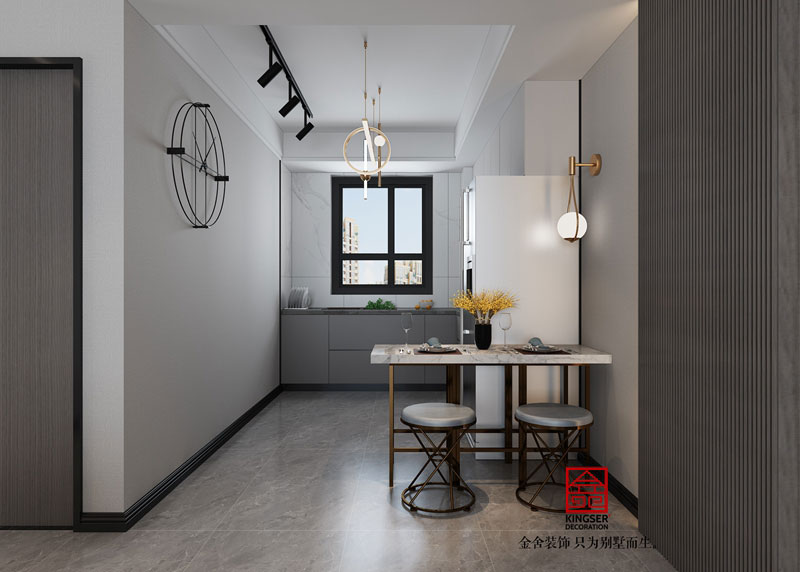 麗景藍灣114平米現代簡約風格效果圖