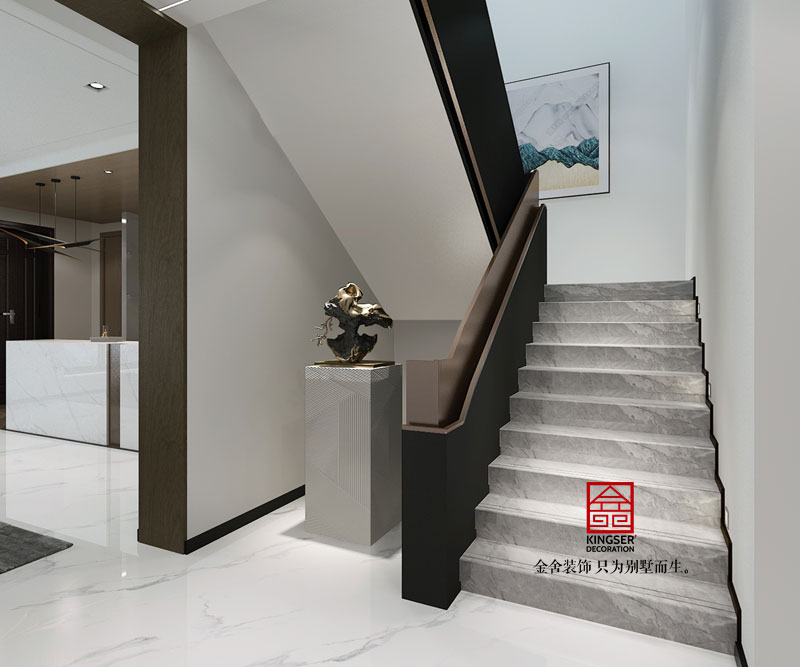 平頂山復式別墅裝修效果圖-走廊