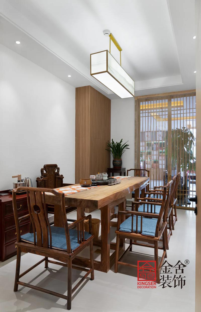 八馬茶業新中式風格裝修實景圖