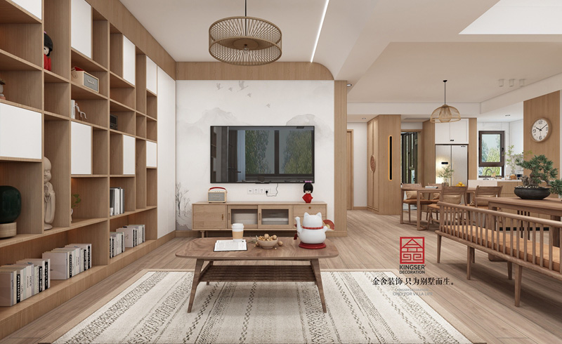 九里晴川洋房上躍日式裝修設計