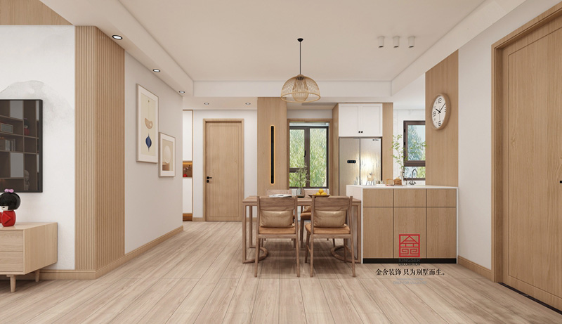 九里晴川洋房上躍日式裝修設計