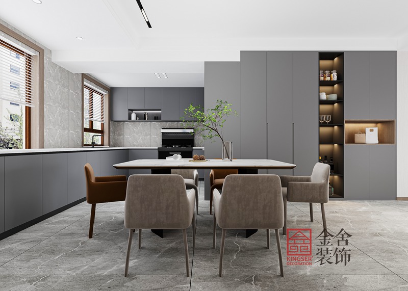 榮盛御府現(xiàn)代風格裝修設計