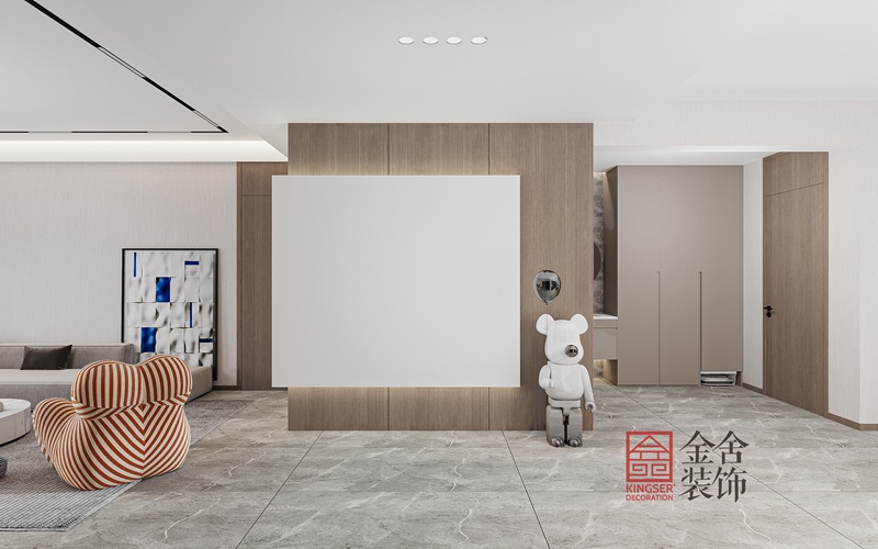 榮盛御府現(xiàn)代風格裝修設計