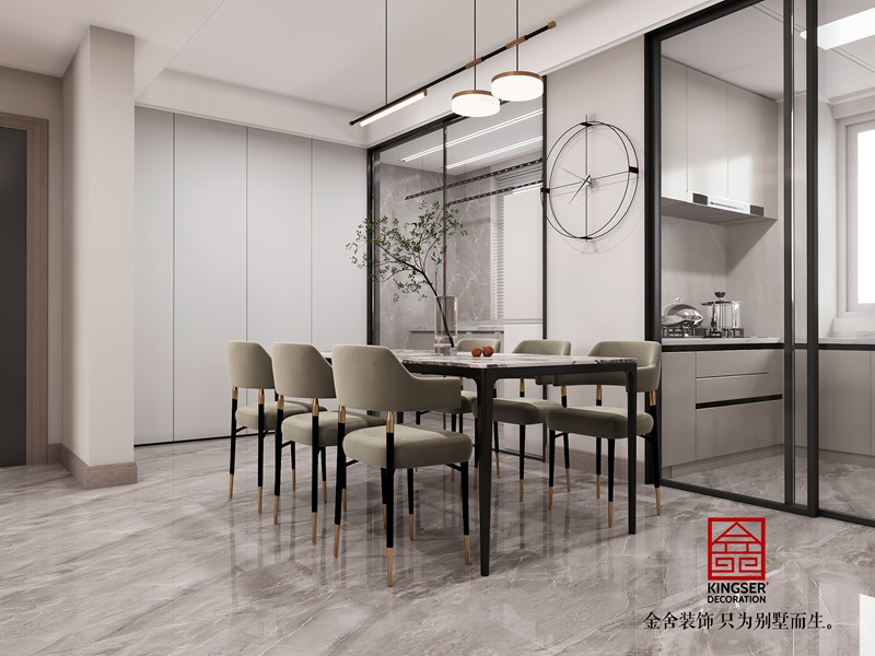 國仕山現代簡約裝修效果圖