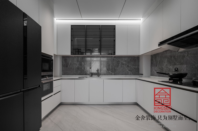 原河名墅新中式別墅裝修實景圖