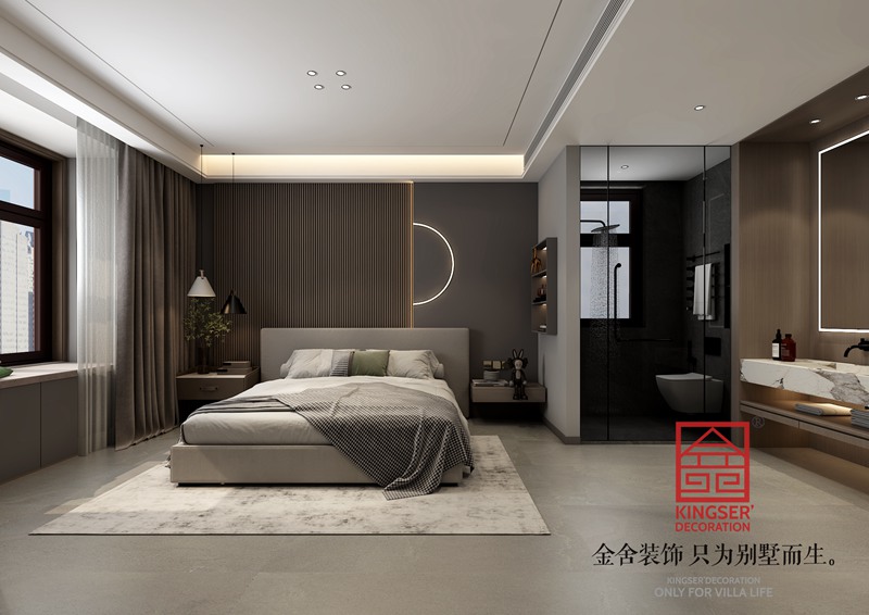 德賢華府190㎡現(xiàn)代風格裝修設計