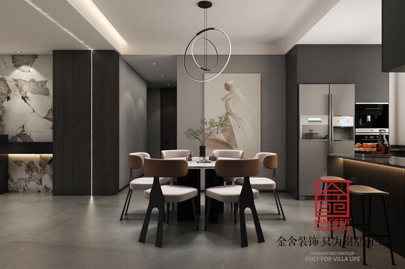 德賢華府190㎡現(xiàn)代風格裝修設計