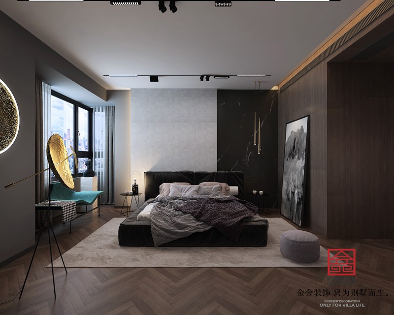 榮盛華府190㎡臺(tái)式簡約風(fēng)格裝修設(shè)計(jì)