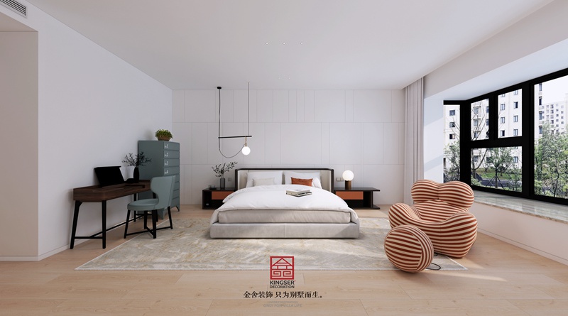 恒大華府極簡主義別墅裝修設(shè)計